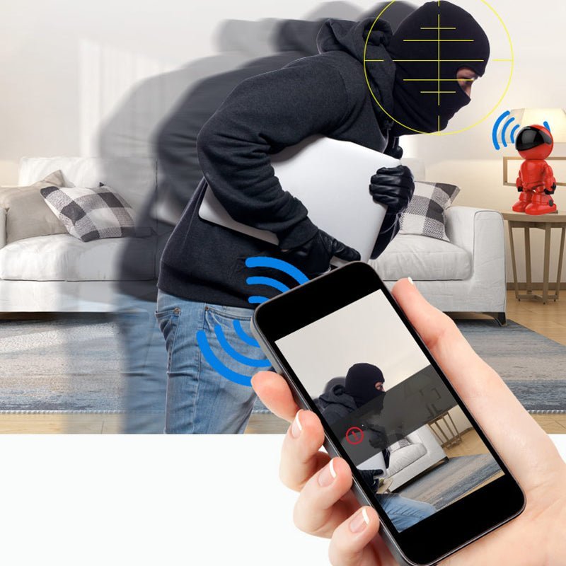 Wi-Fi bewakingscamera met onmiddellijke waarschuwing