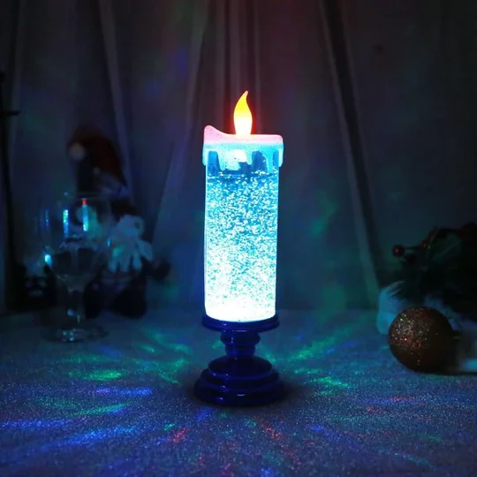 Lumânări LED de Crăciun - Lumini festive și sigure