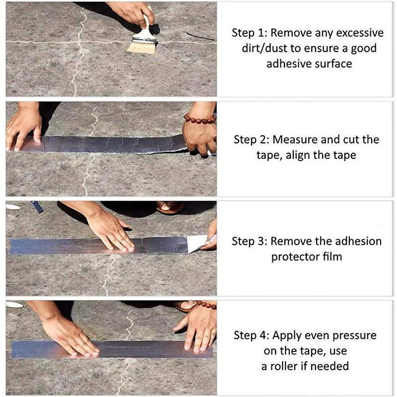 Butyl rubber sealing tape: Repair and seal safely