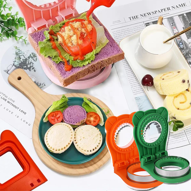 Morsomme og enkle smørbrød i form