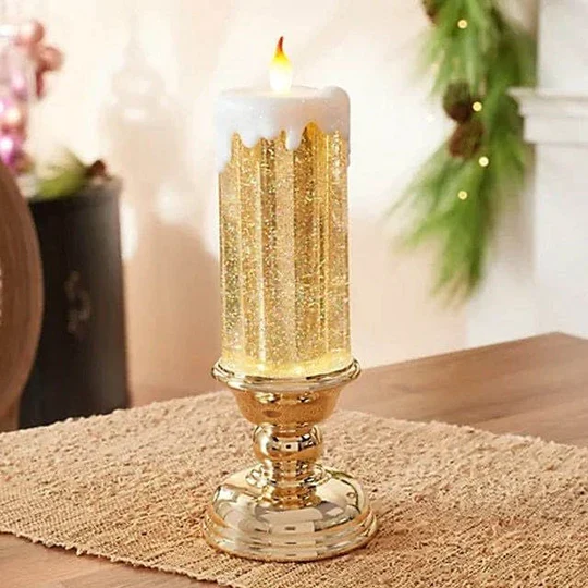 Lumânări LED de Crăciun - Lumini festive și sigure