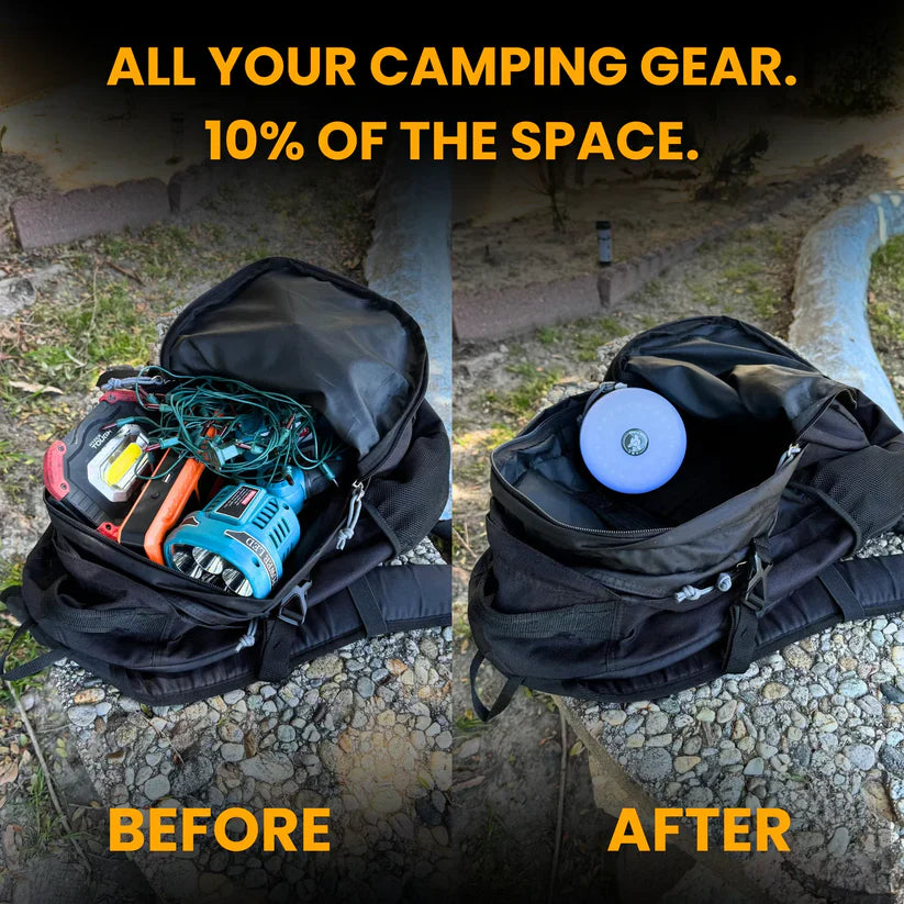 Lámpara de camping LED potente con batería de larga duración