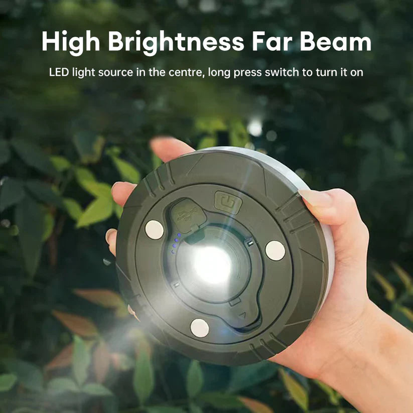 Lámpara de camping LED potente con batería de larga duración