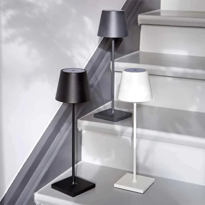 Kabellose, wiederaufladbare LED-Lampe: Eleganz und Freiheit der Beleuchtung!