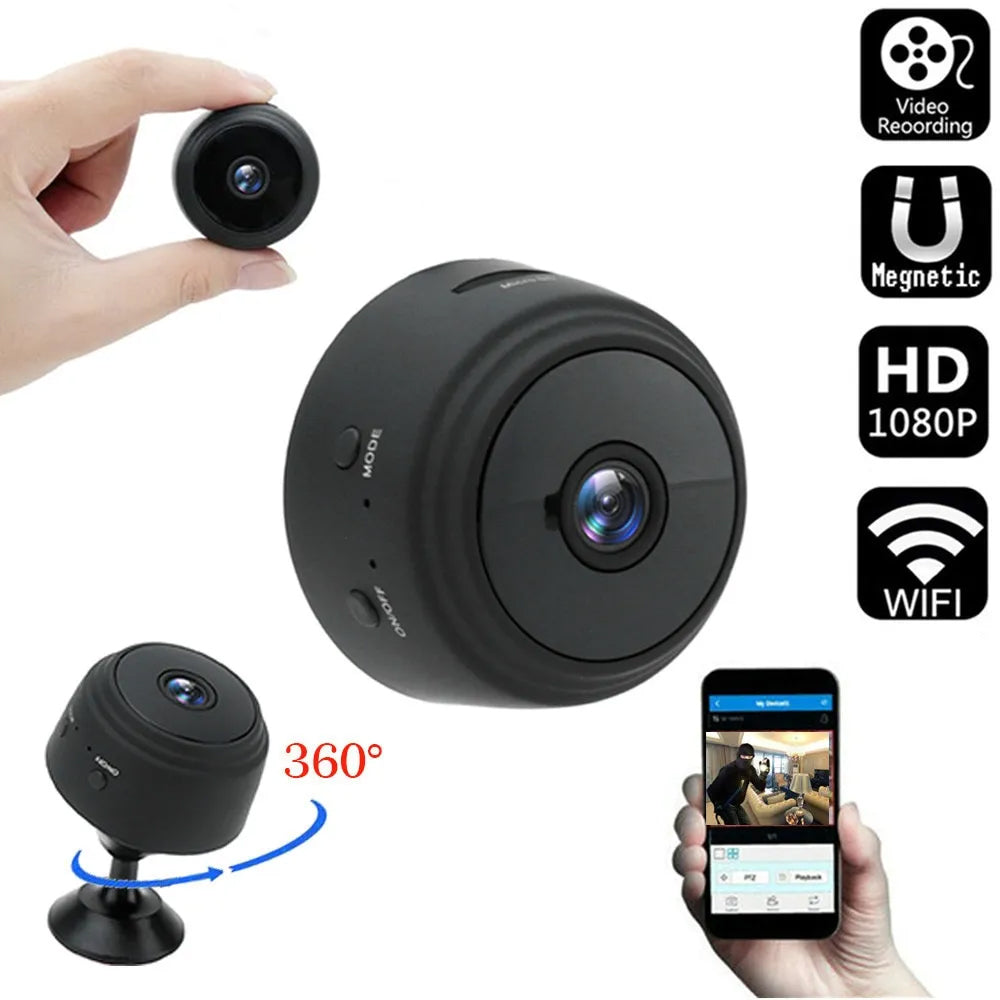 Mini WiFi Magnetic Camera: Discreet and Effective Security 